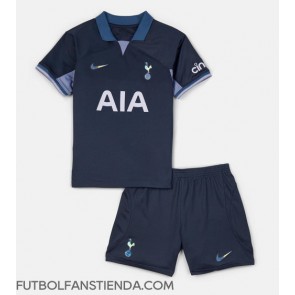 Tottenham Hotspur Segunda Equipación Niños 2023-24 Manga Corta (+ Pantalones cortos)